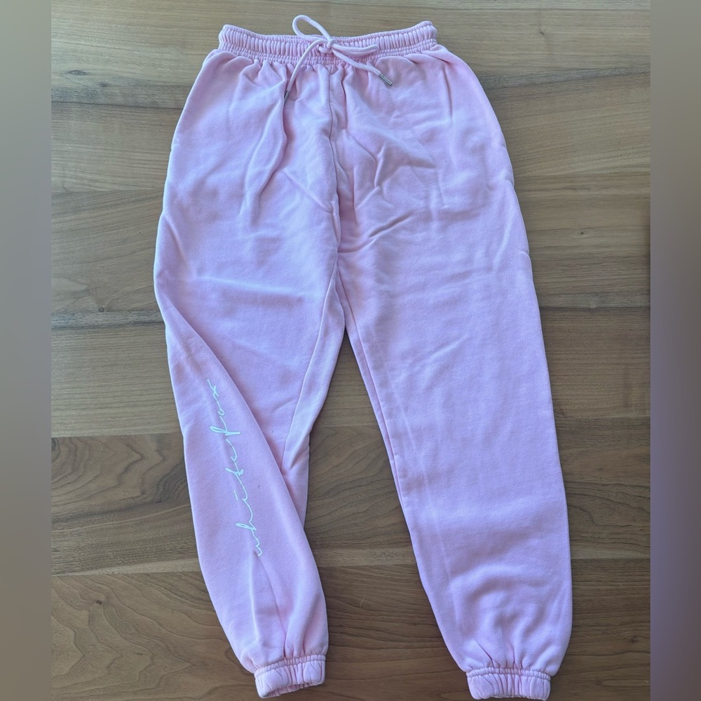 White Fox Boutique Pink Sweats